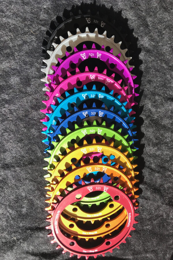 Narrow wide chainrings