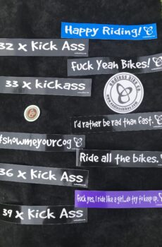 Endless Bike Co stickers